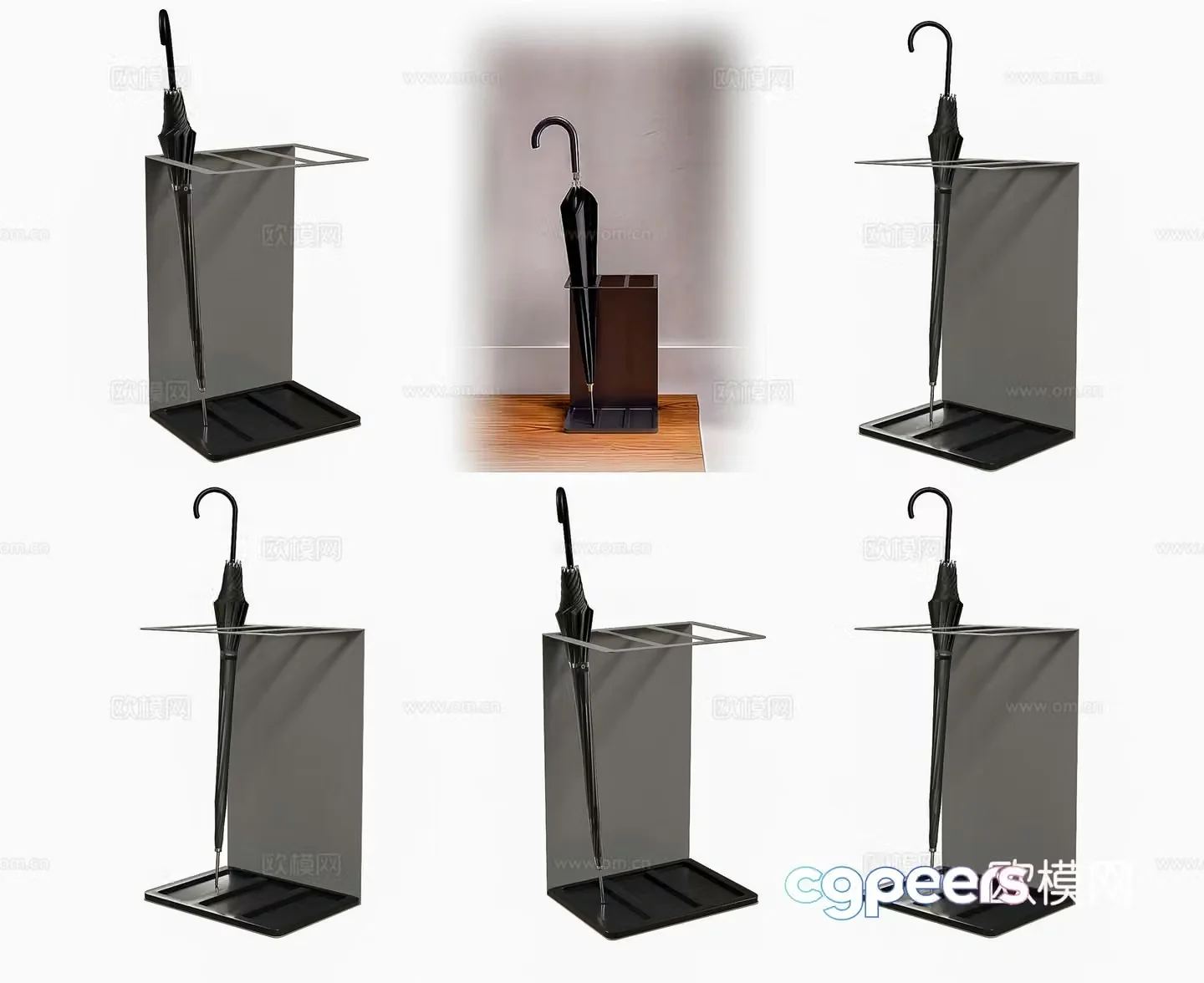 Modern umbrella stand hall umbrella stand door umbrella stand public umbrella stand umbrella storage stand 3D model