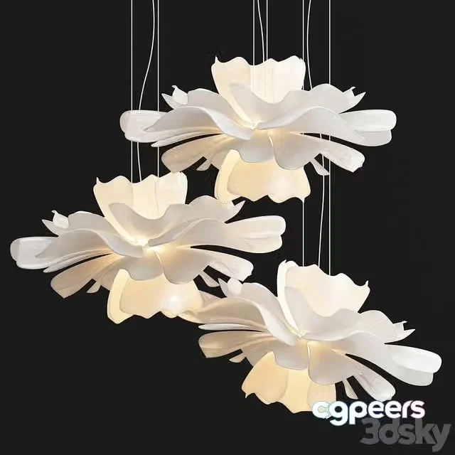 3ds Max Free – Love Me Not Pendant light