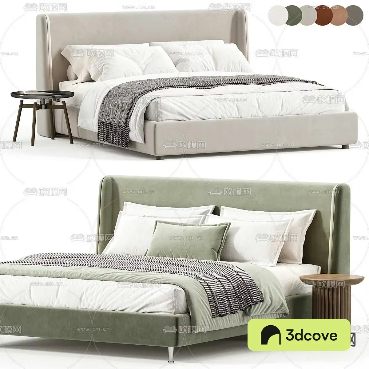 Double bed