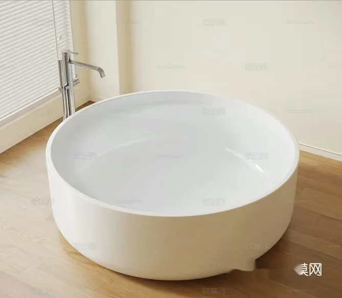A White Bathtub 3D Model – 23724 – VRAY Render