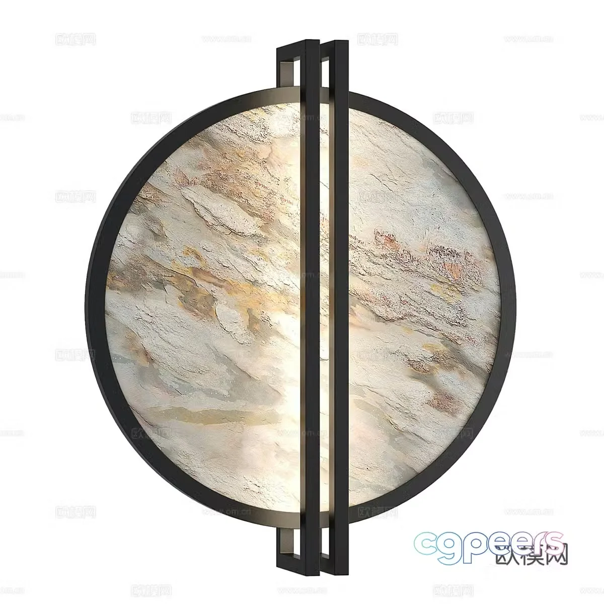 Modern simple wall lamp wall lamp simple wall lamp restaurant wall lamp round wall lamp decorative wall lamp 3d model