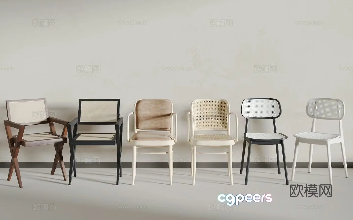 Medium-old seat 3d model