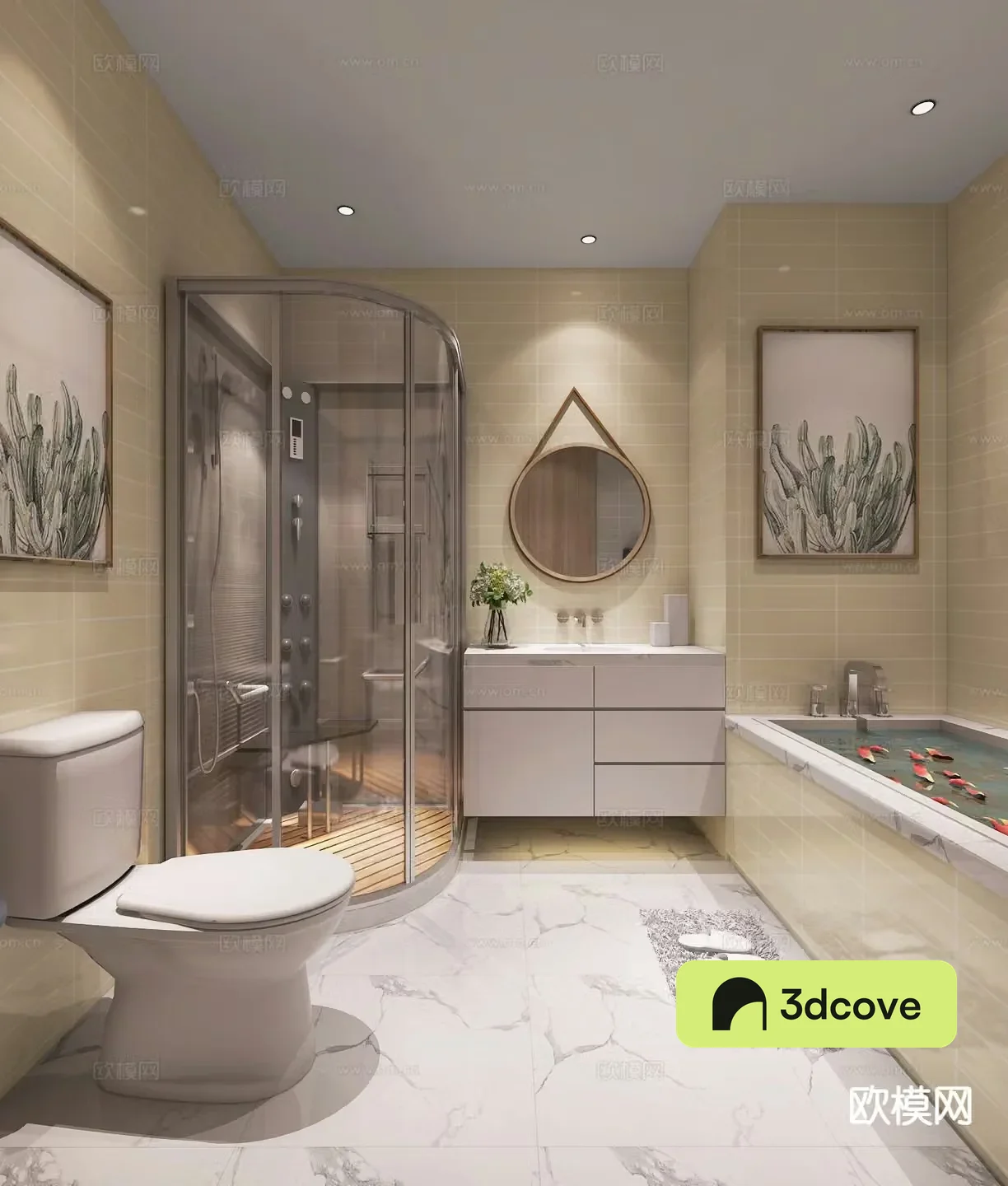 Modern bathroom