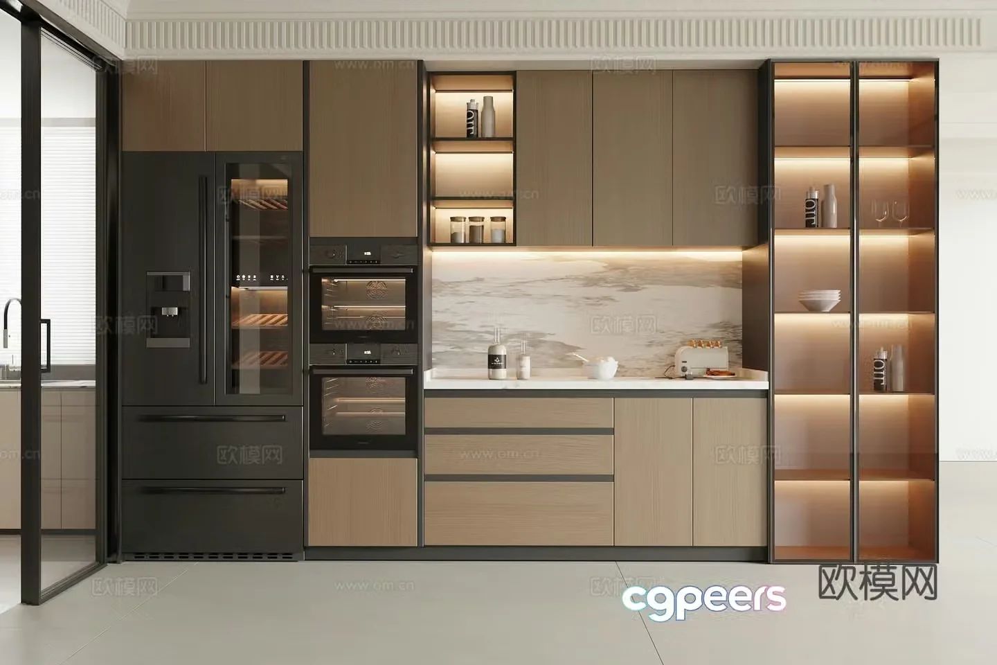 Italian sideboard 3D model