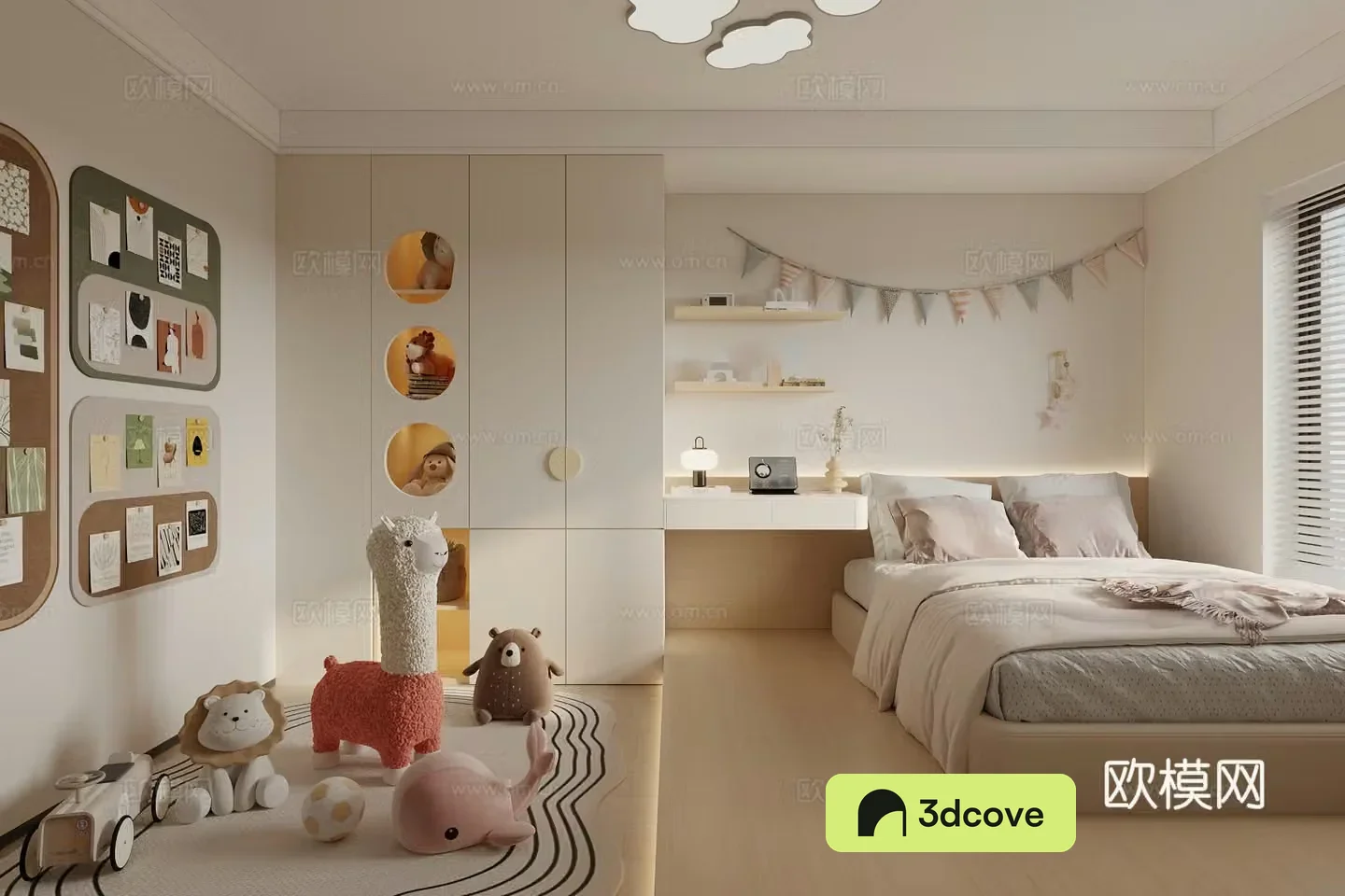 Modern children’s room Children’s bedroom Children’s master bedroom