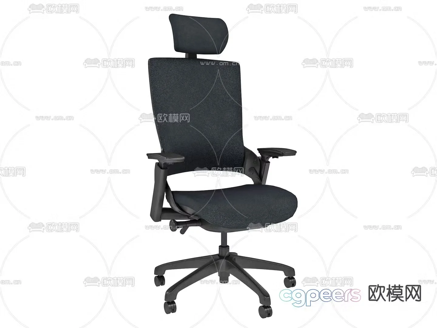 computer chair 3d model