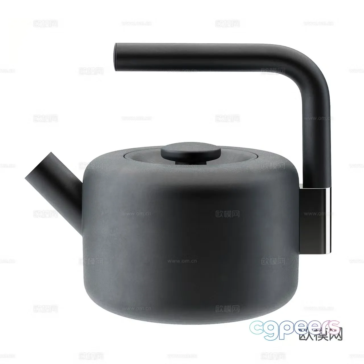 Fellow New Chinese Teapot Ceramic Teapot Stove Teapot Minimalist Teapot 3D Model