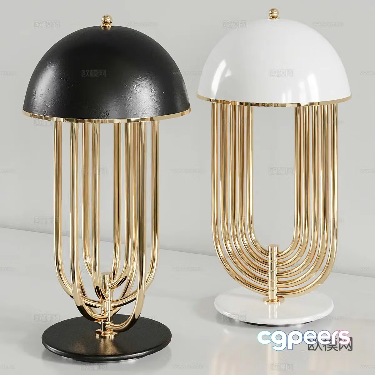 Turner table lamp DELIGHTFULL3d model