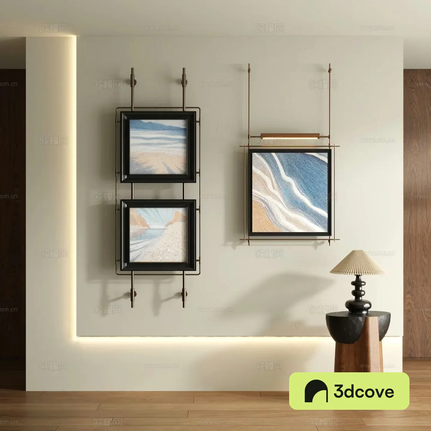 Medieval style texture painting decorative painting
