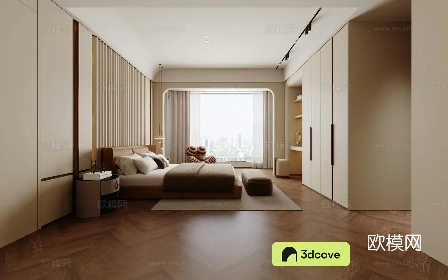 Modern bedroom