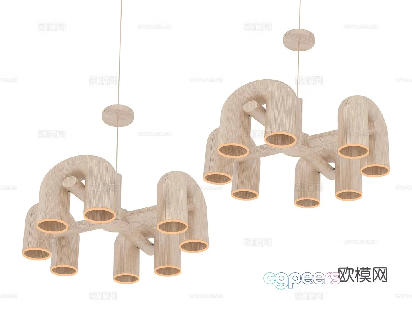 Lamp chandelier 3d model
