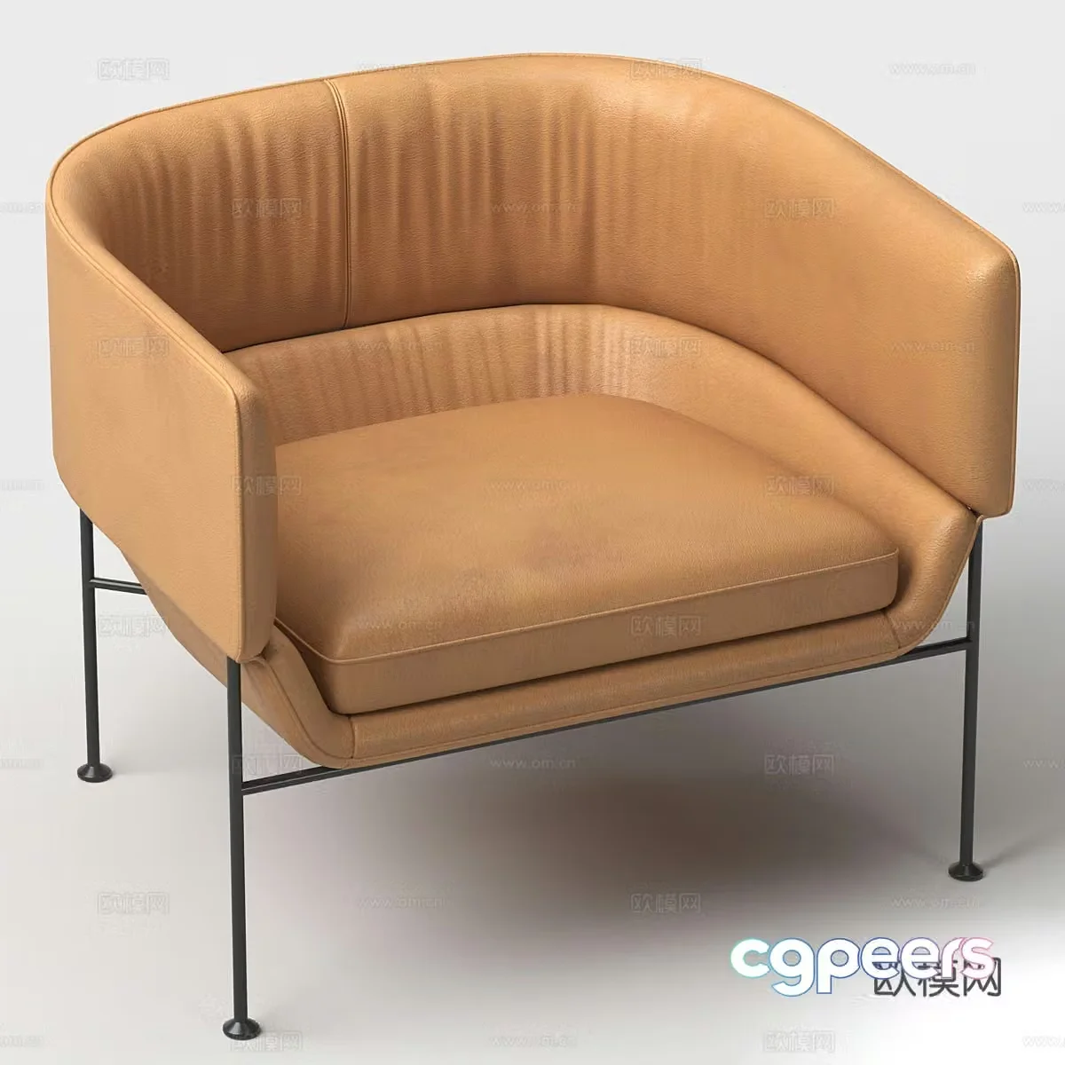 Sofa chair leisure chair 3d model
