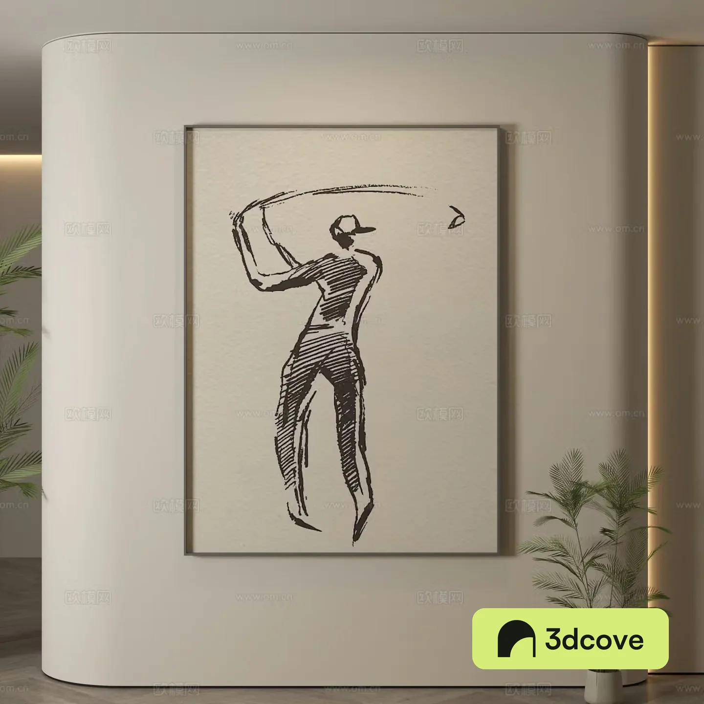 Modern decorative paintings Modern hanging paintings Simple hanging paintings