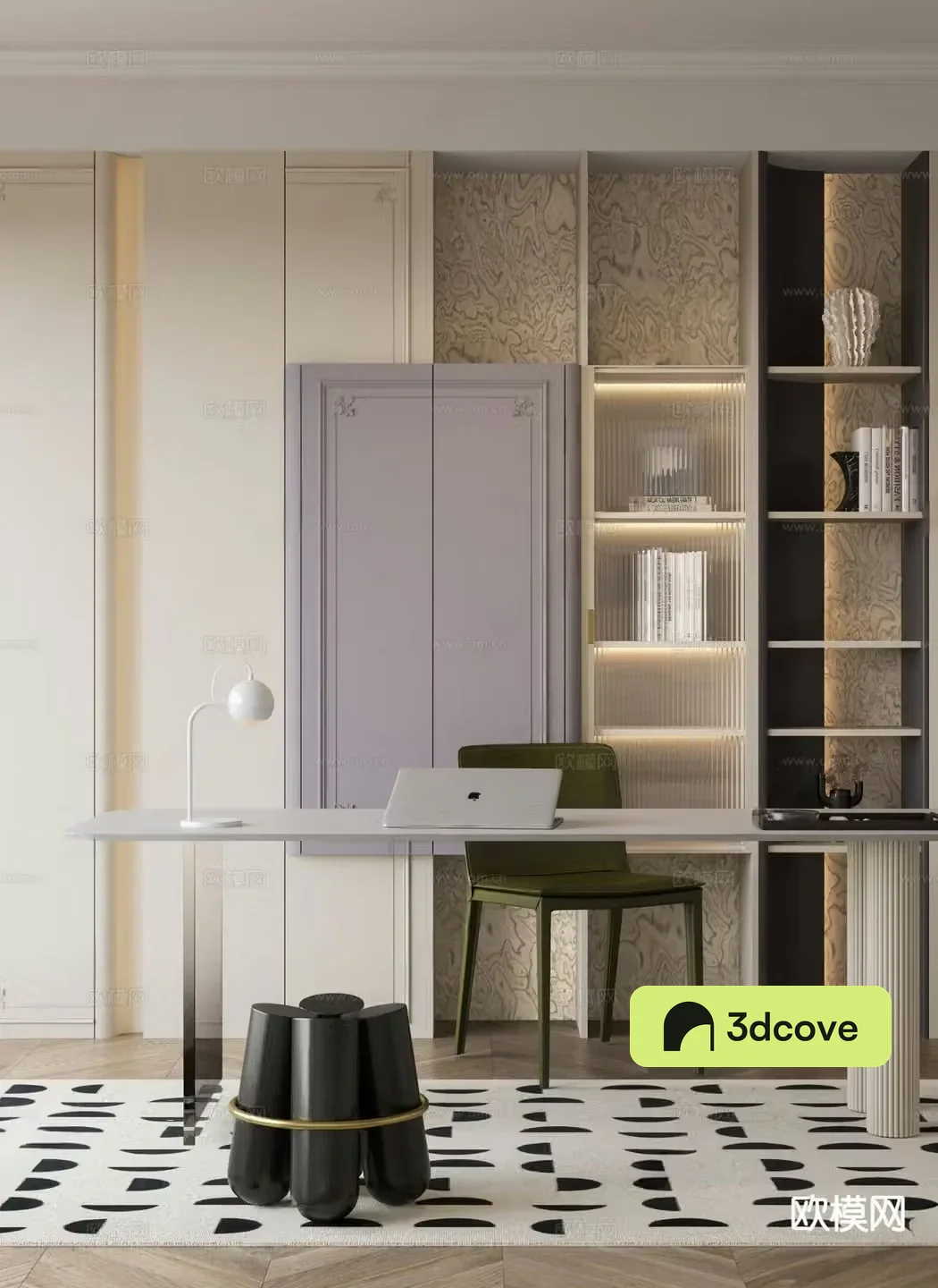 French study room