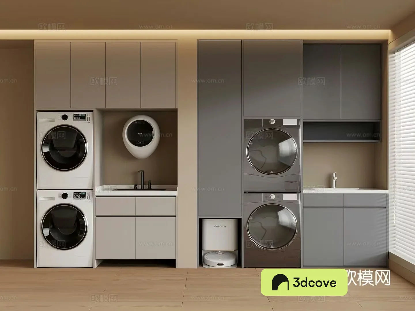 Washing cabinet Modern washing cabinet Balcony cabinet