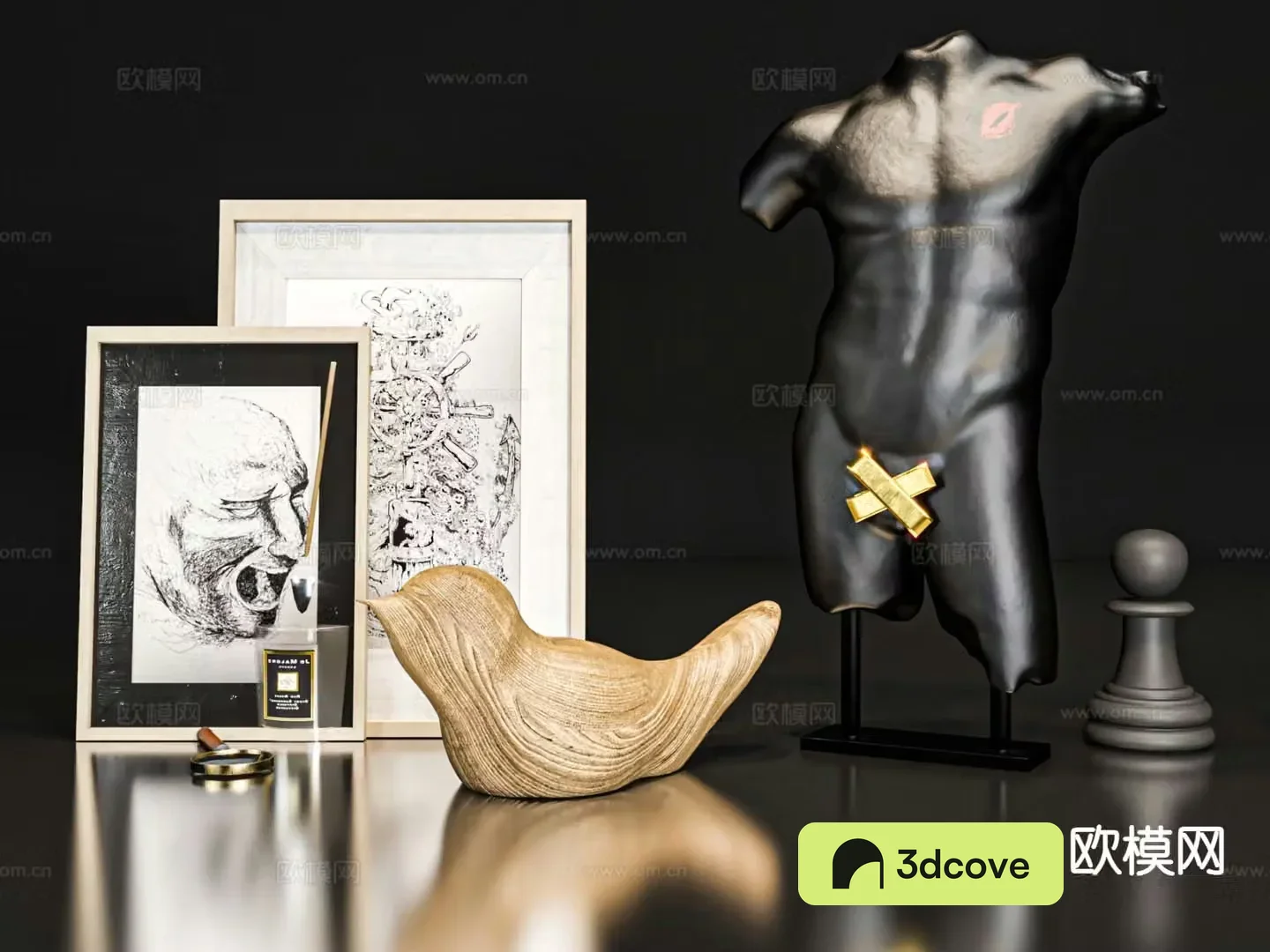 Modern jewelry ornaments handicrafts photo frames