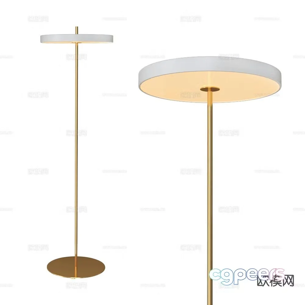 UMAGE floor lamp 3d model