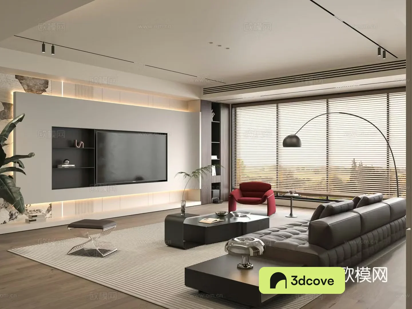 Minotti modern Italian living room
