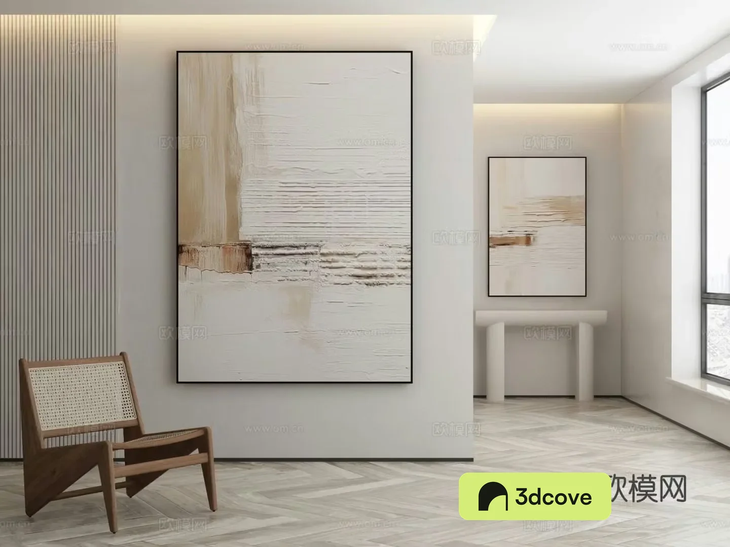 Modern texture painting decorative painting