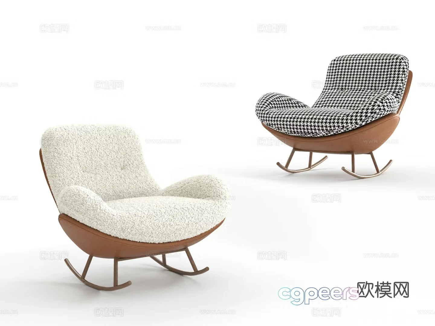 3d model of recliner