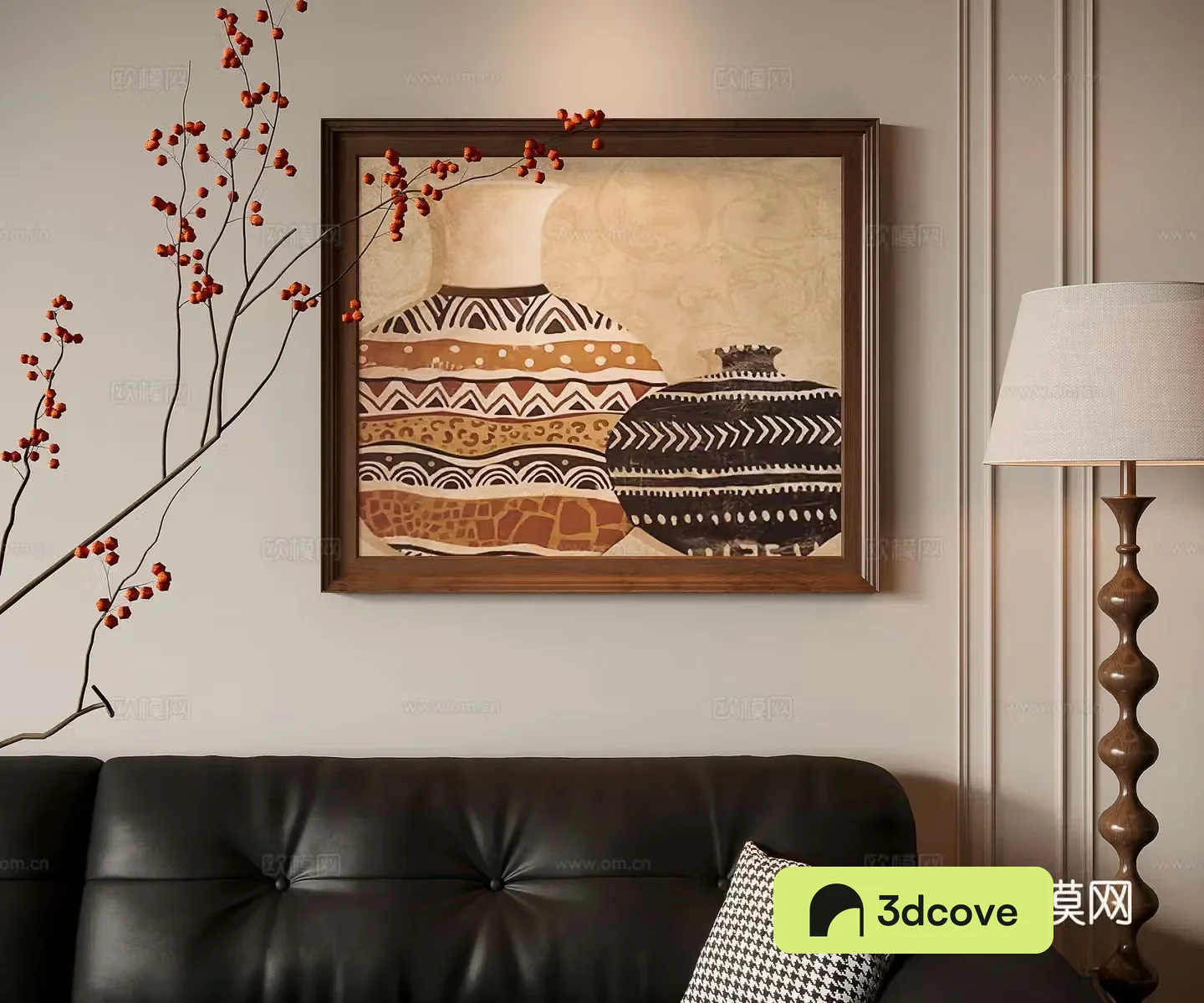 French medieval style decorative painting