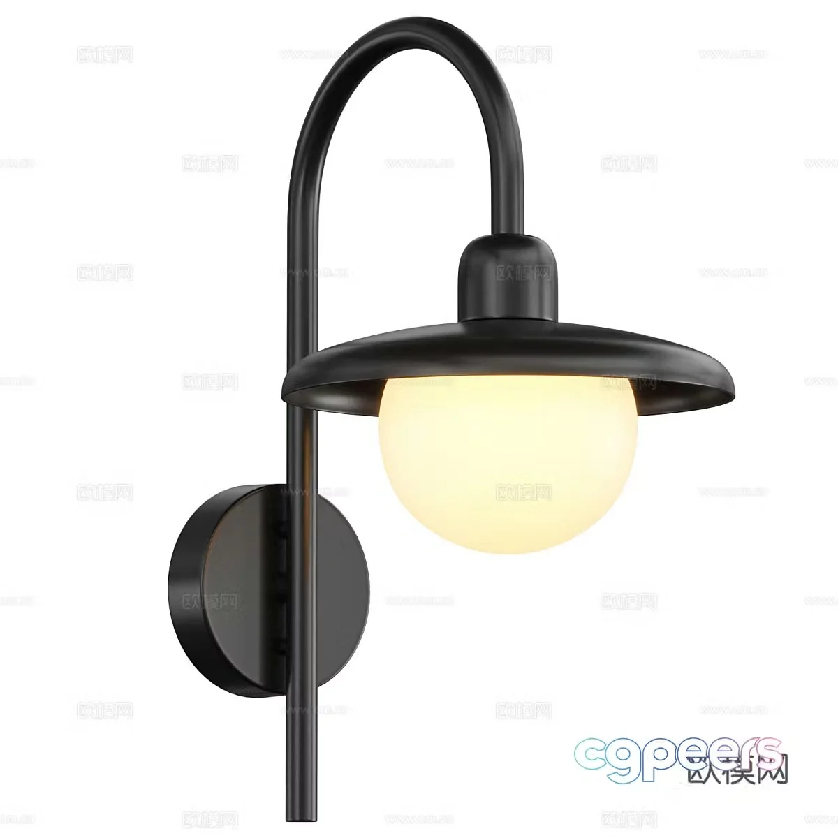 Simple wall lights bedside wall lights hotel wall lights outdoor wall lights courtyard wall lights corridor wall lights 3D model