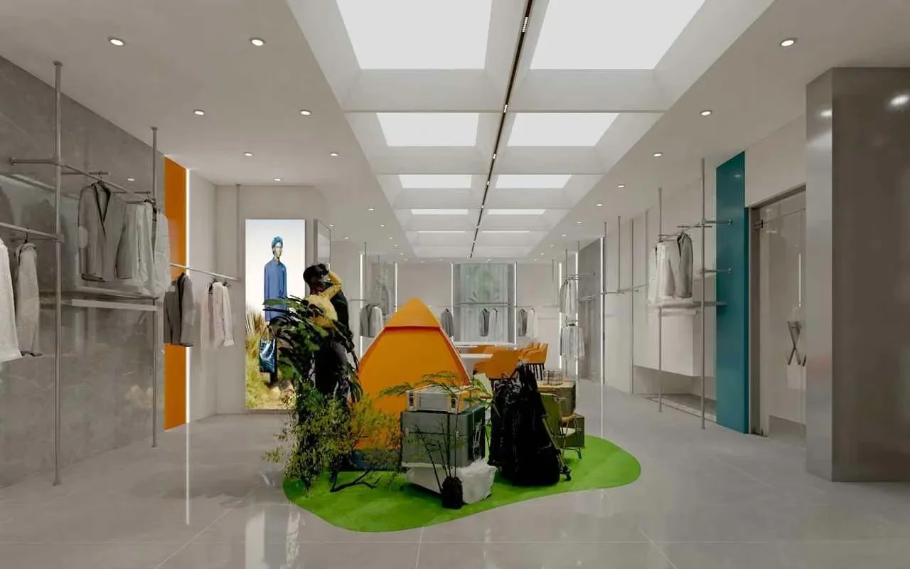 Modern Clothing Store 3D Model – 12997 – VRAY Render