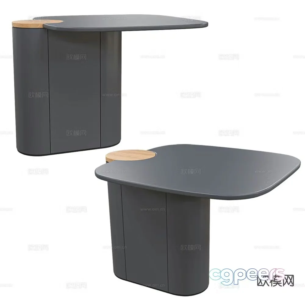 Schiavello side table table table corner table 3d model