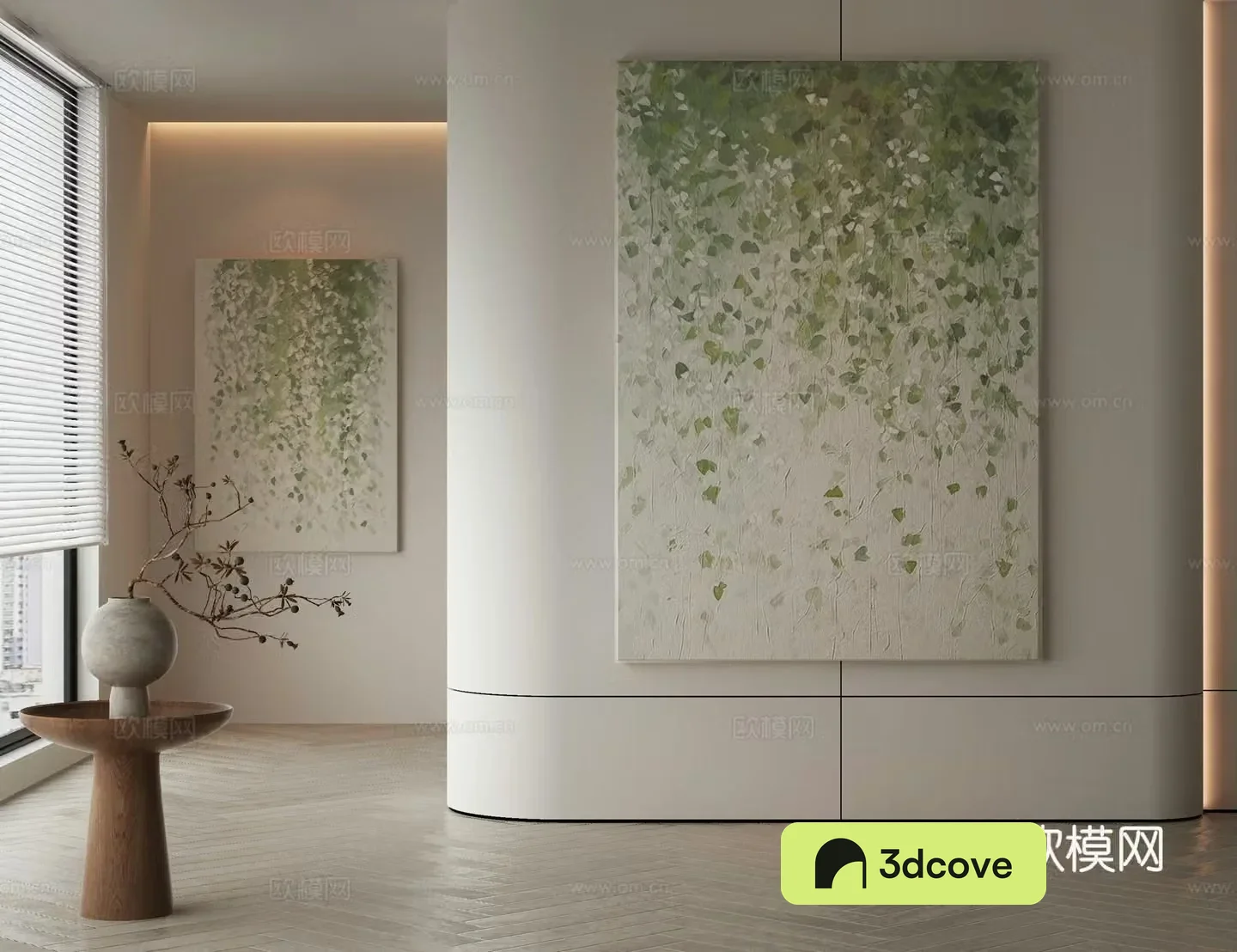 Modern decorative painting texture painting hanging painting