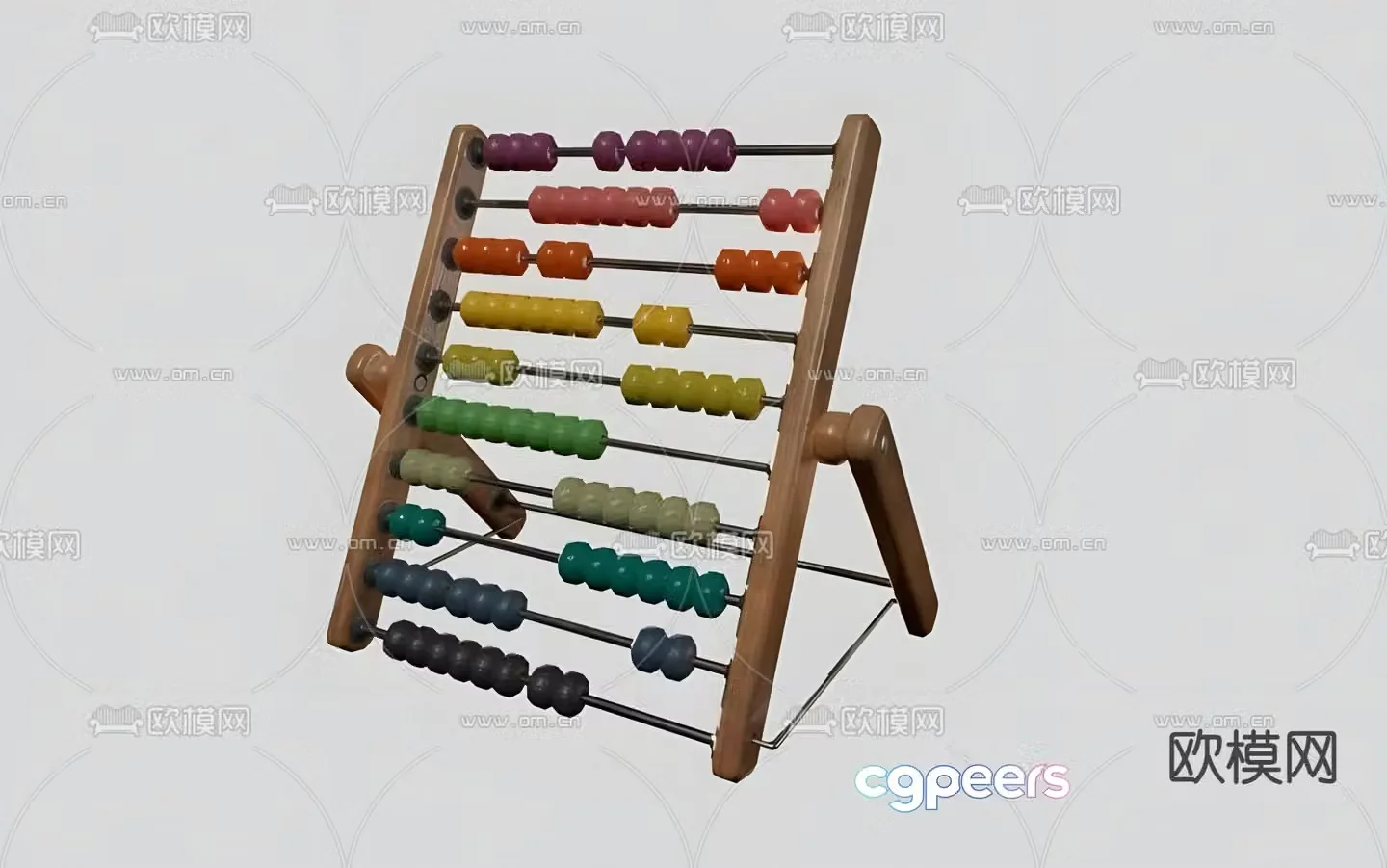 Children’s Products Abacus Mental Arithmetic 3D Model
