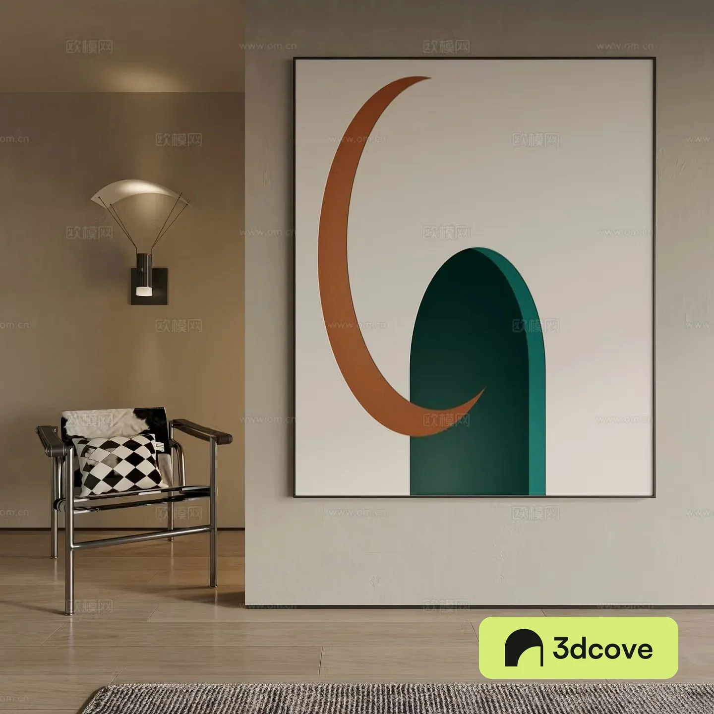 Modern decorative painting