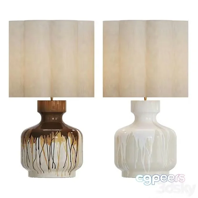 3ds Max Free – Eichholtz Table lamp Lorena in two colors