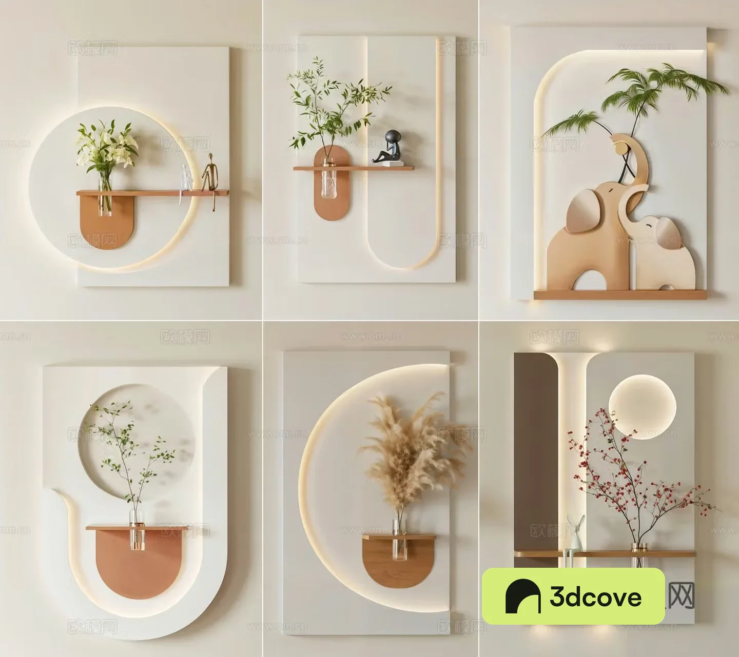 Modern entrance decorative paintings wall decorations pendants