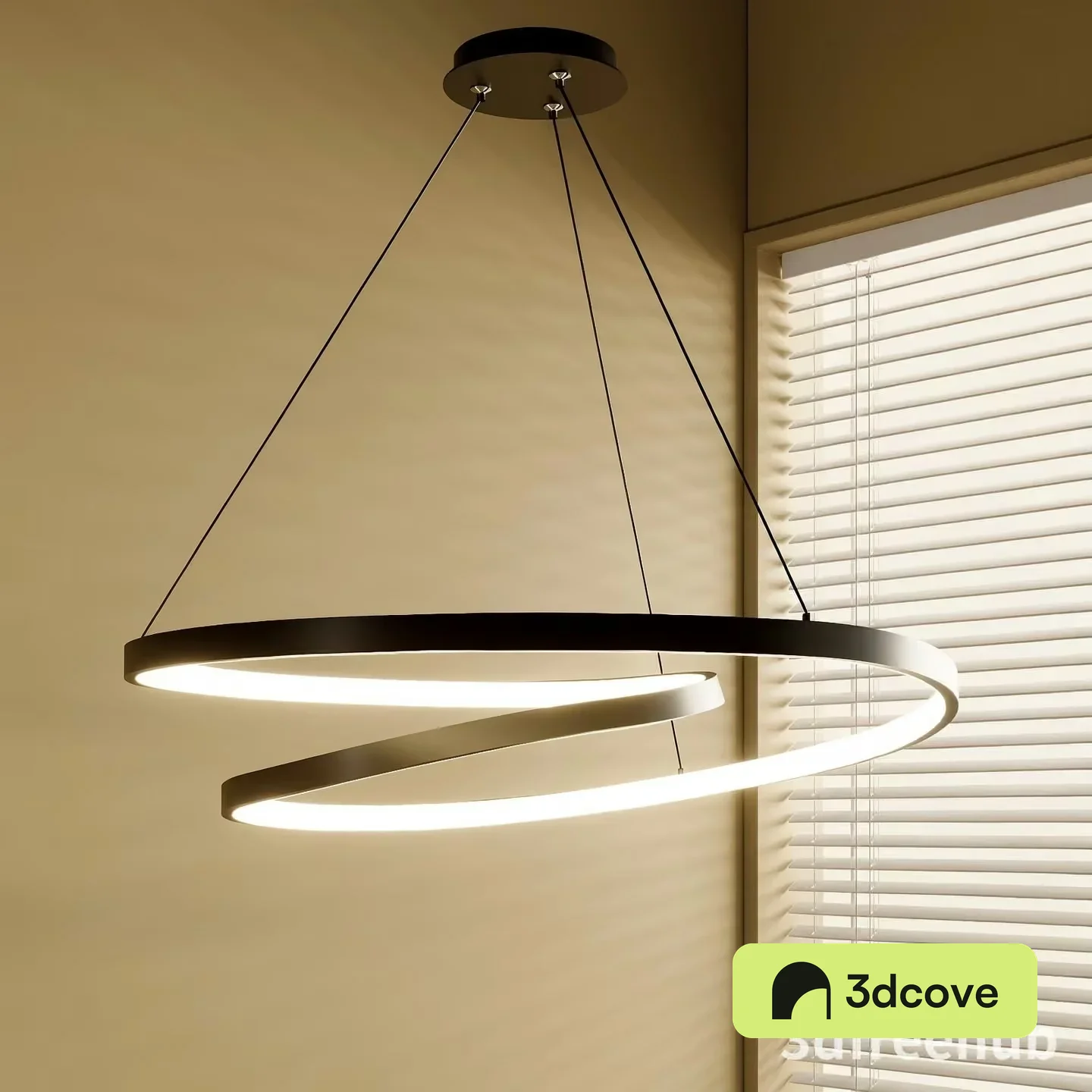 A Modern Light Fixture