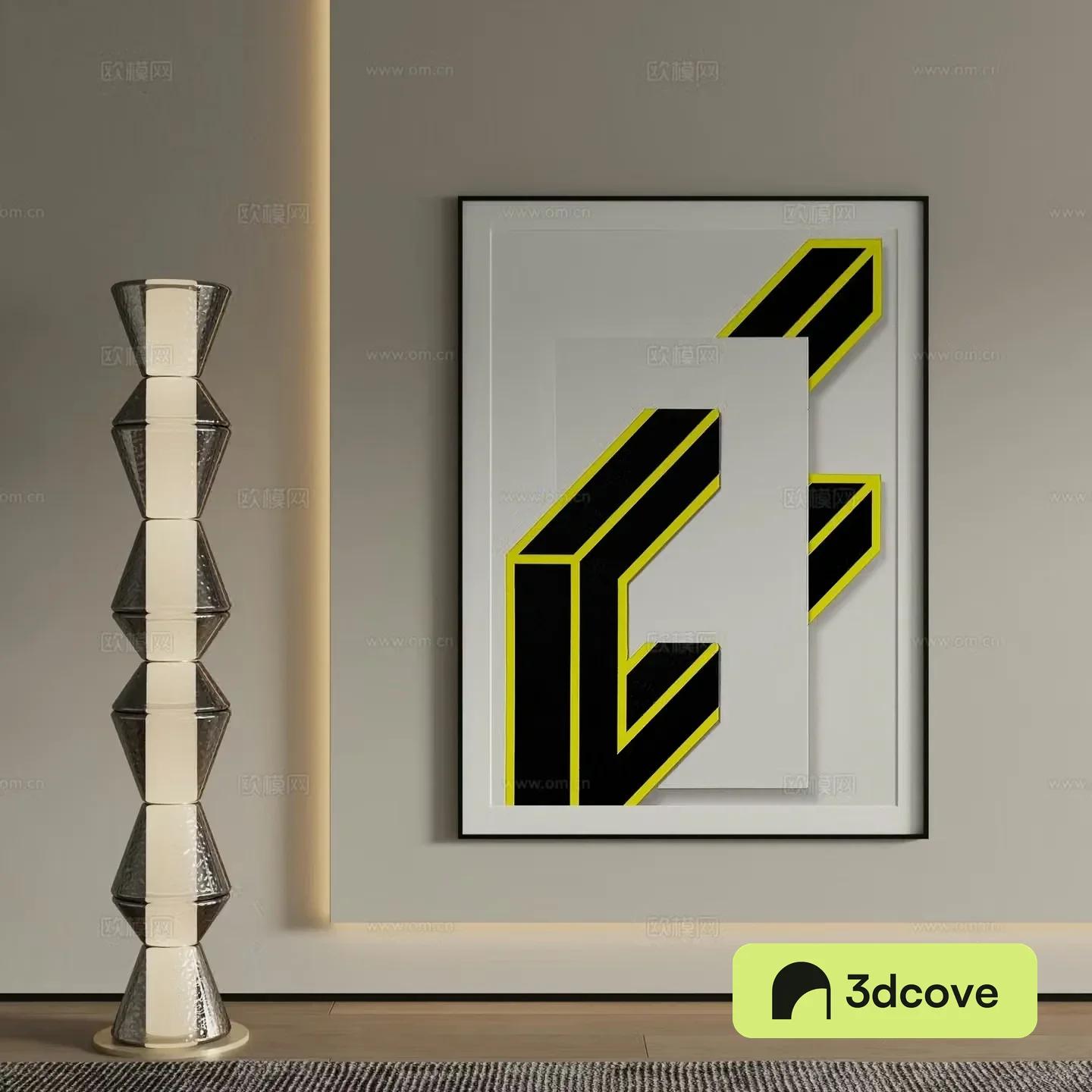Modern abstract painting Decorative painting