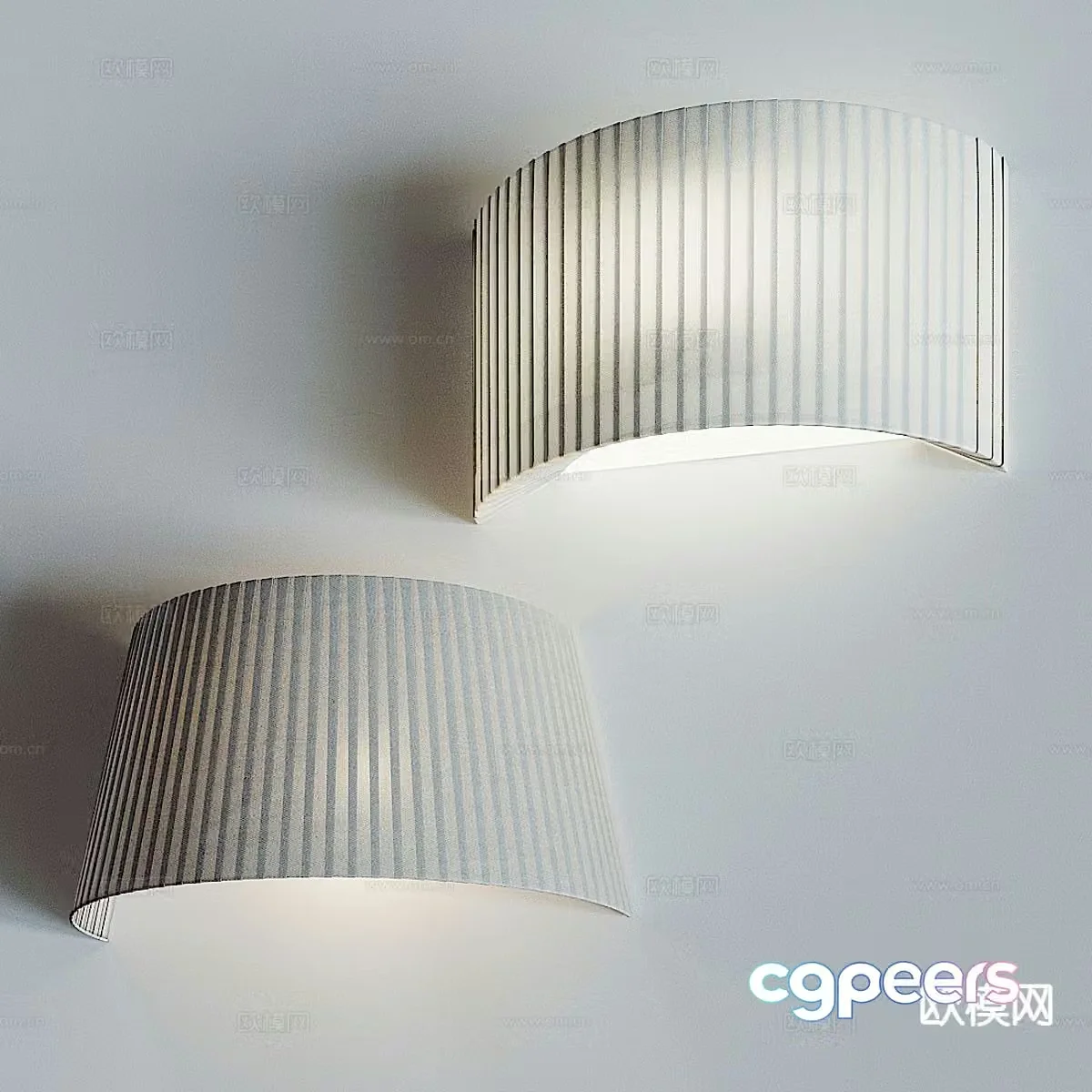Creative wall lamp bedside wall lamp 3d model
