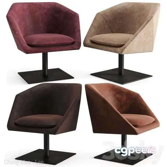 3ds Max Free – Henge Hexagon Armchair