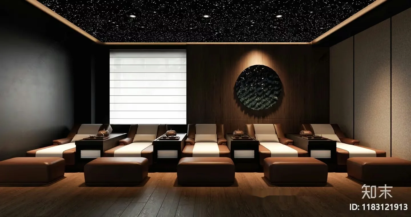 Modern Spa Room 3D Model – 8922 – CORONA Render