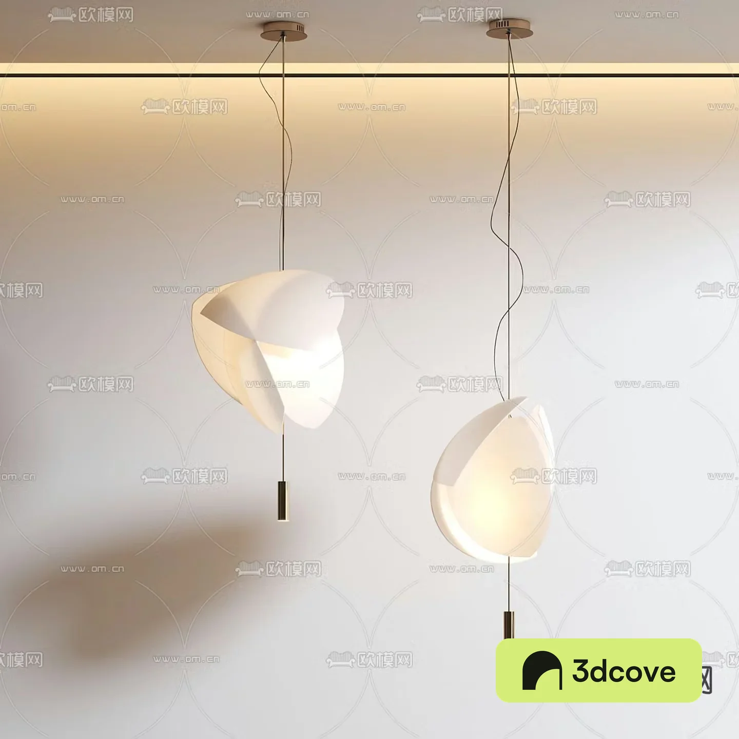 Cream style small chandelier