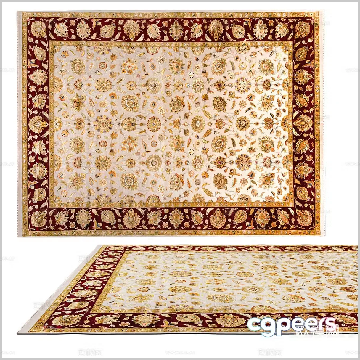 American carpet European carpet Classical carpet B&B carpet Southeast Asian carpet Retro carpet 3d model