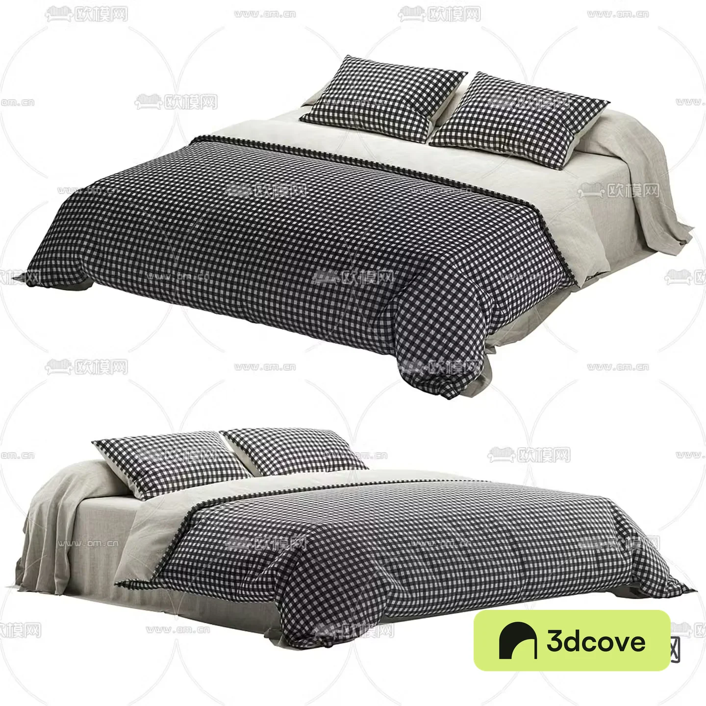 Zara Home modern double bed