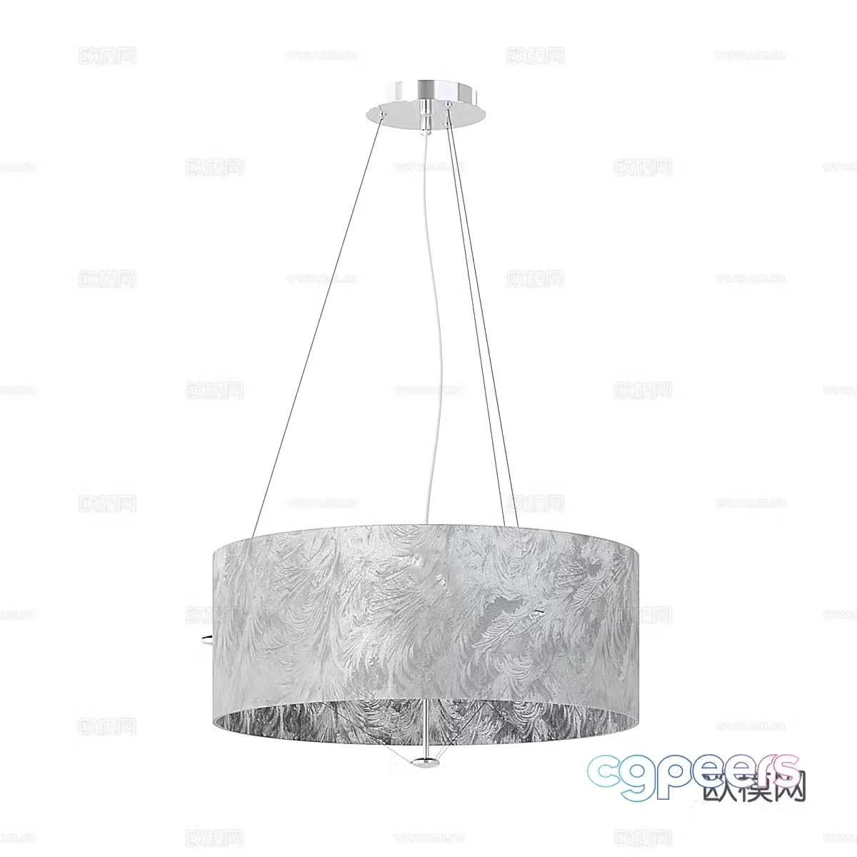 Modern simple chandelier chandelier simple chandelier dining chandelier living room chandelier 3d model