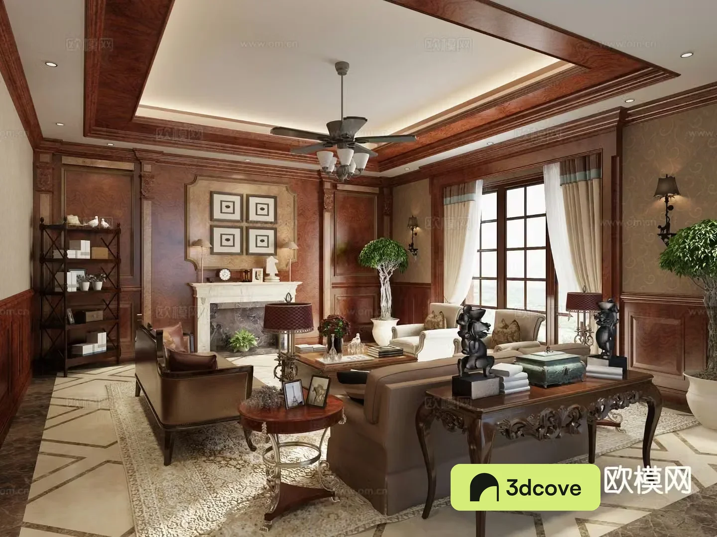Southeast Asian living room