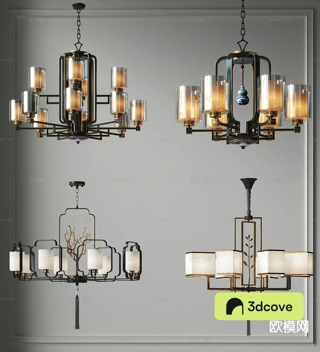 New Chinese style chandelier