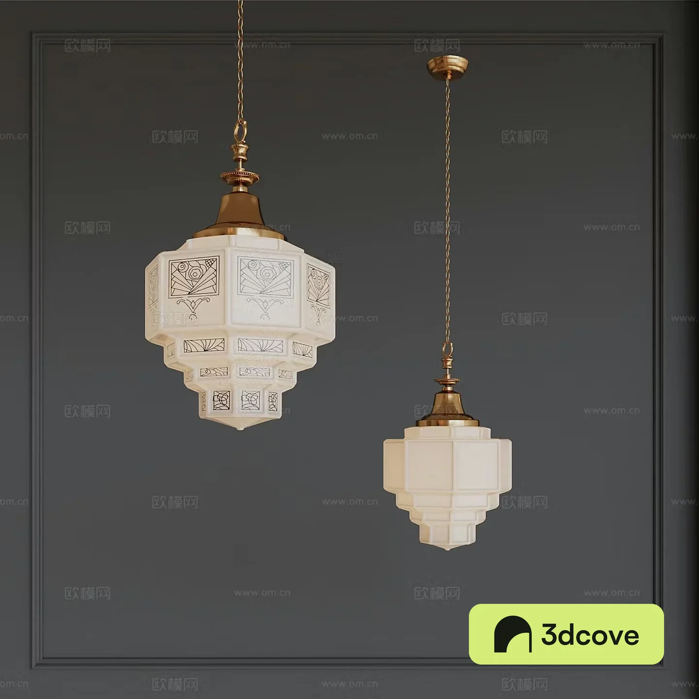 French Cream Chandelier