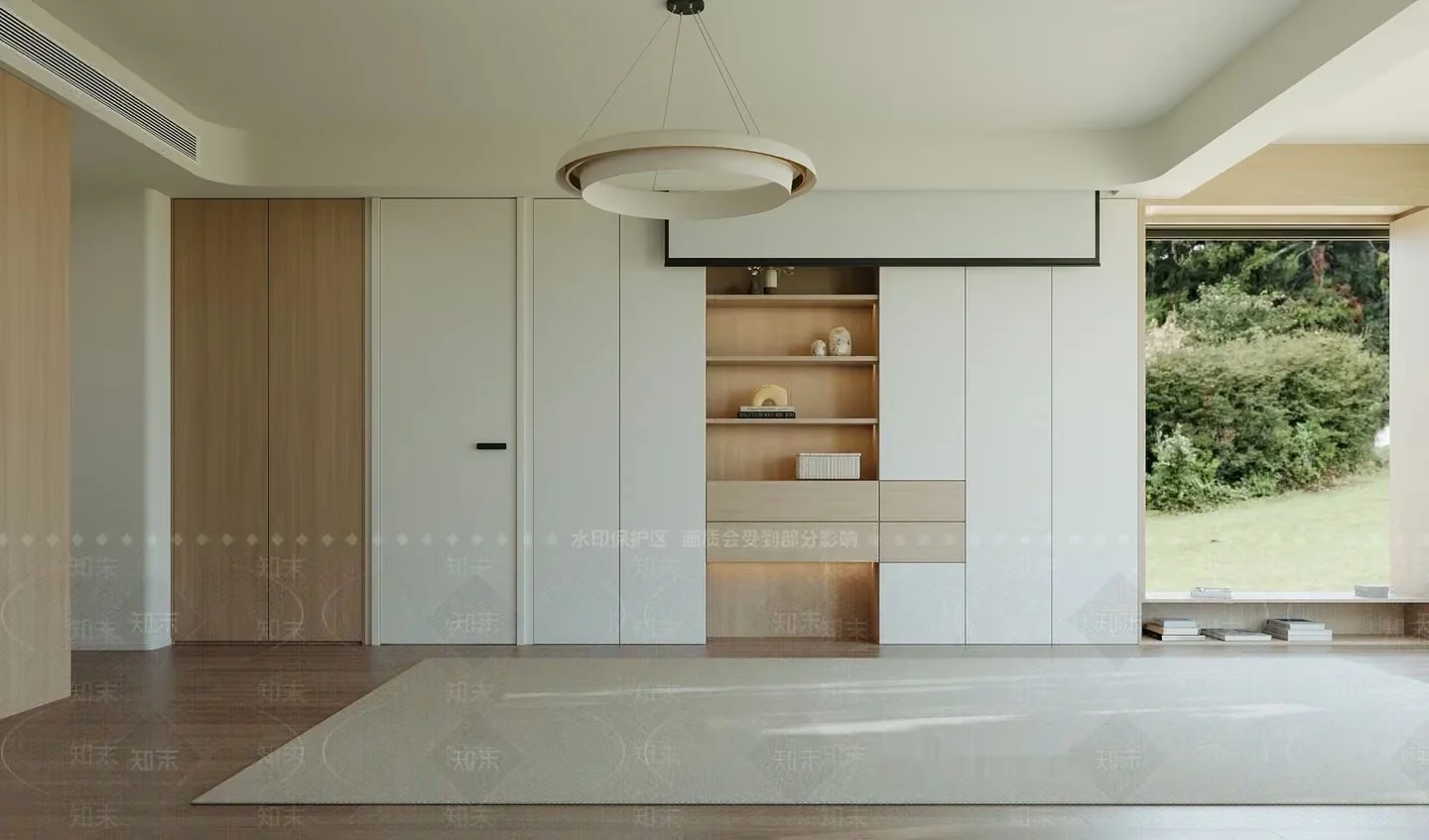 Modern Minimalist Interior 3D Model – 8645 – VRAY Render