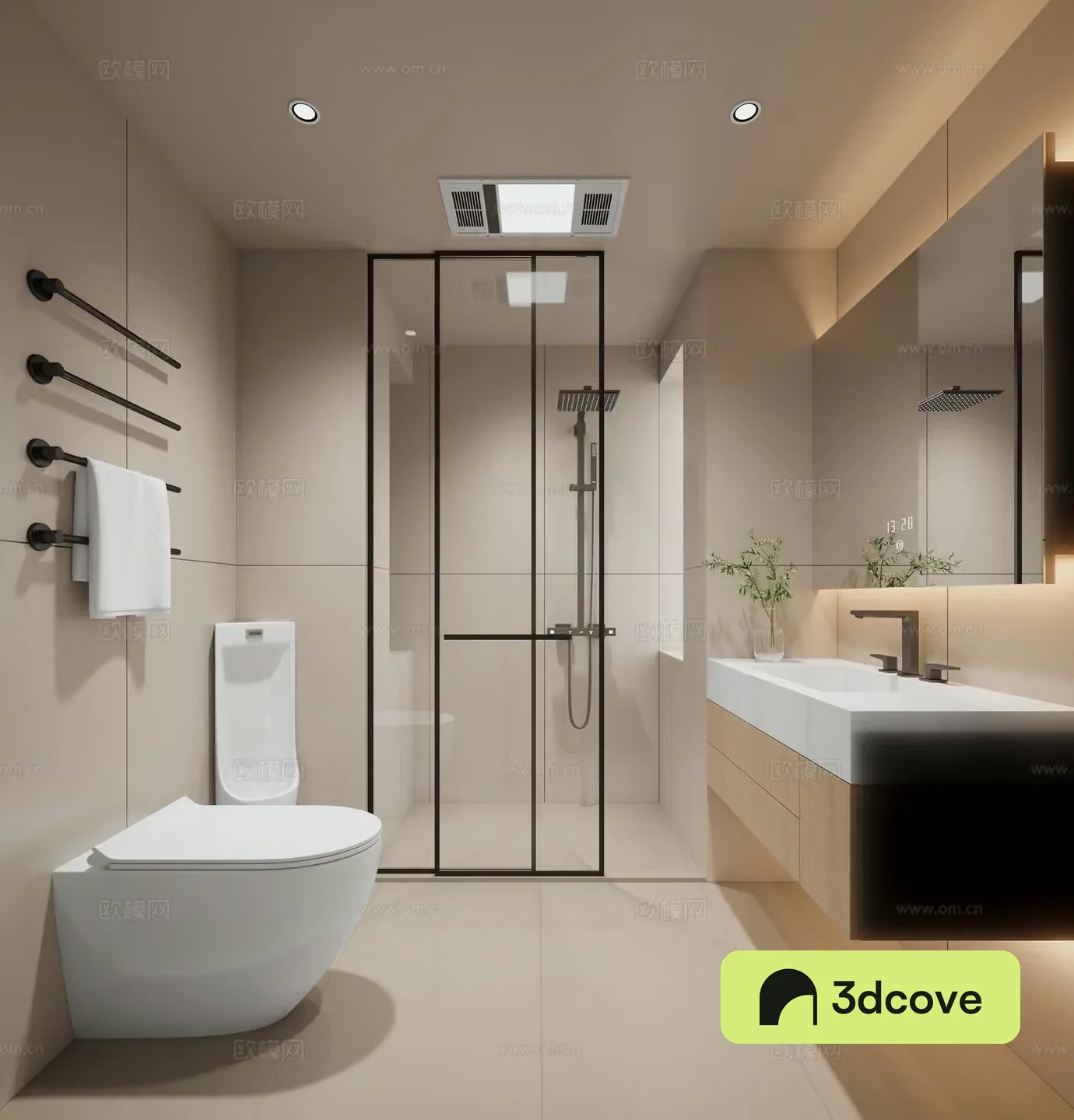 Modern bathroom