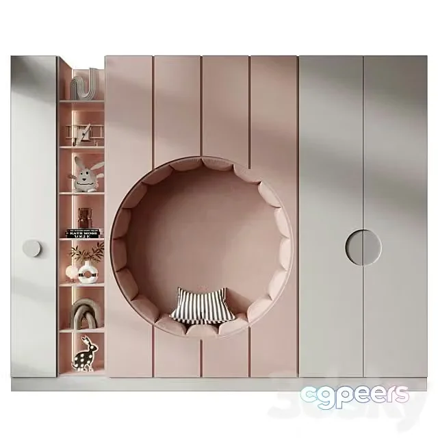 3ds Max Free – Furniture for Children 0670