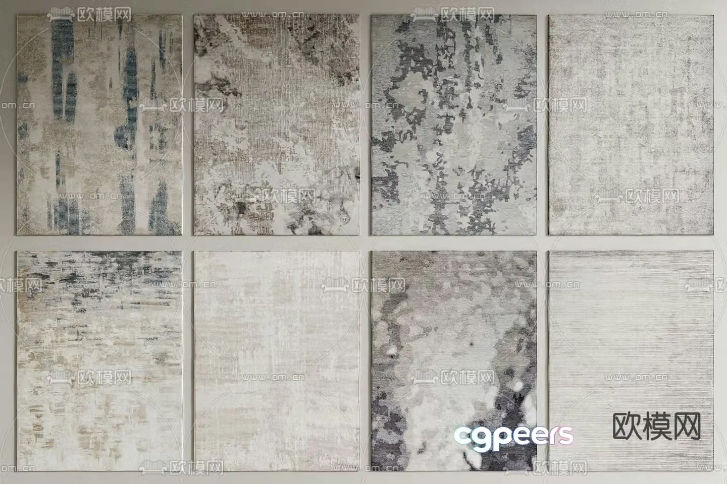 New Chinese carpet 3D model