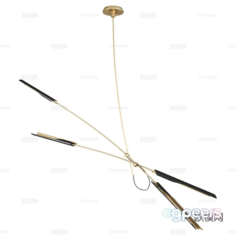 Chandelier Lamp Lighting Light Decorative Lamp 3D Model